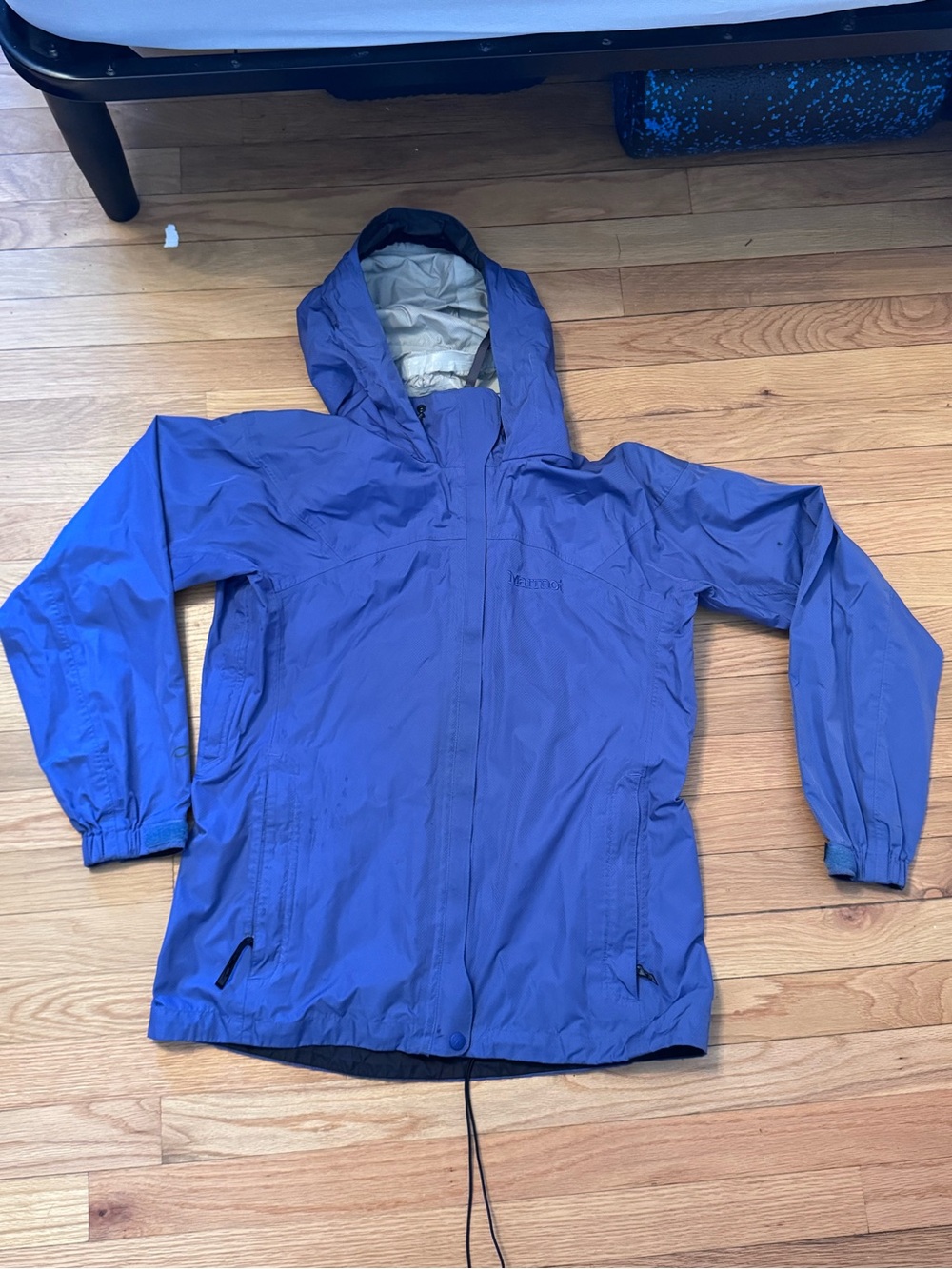 Marmot Women's Hooded Ski Jacket in Periwinkle